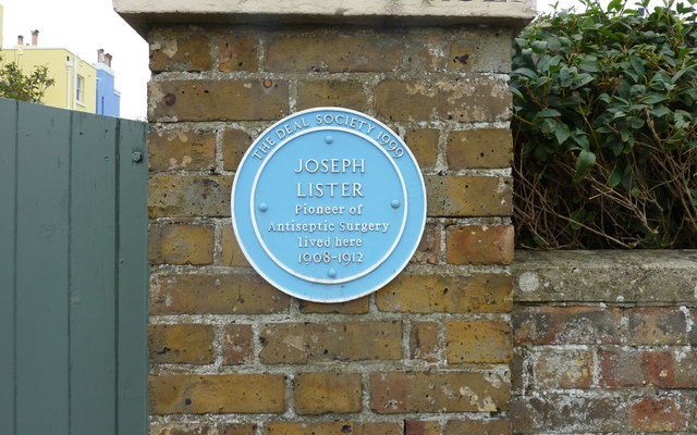 Blue Plaque, The Coast House, Joseph Lister