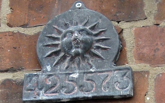 Fire Insurance Plaque