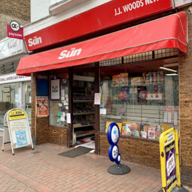 JJ Woods, Newsagents, High Street, Deal, Kent JJ Woods, Newsagents, High Street, Deal, Kent